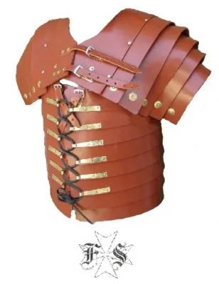 LORICA IN CUOIO MARRONE