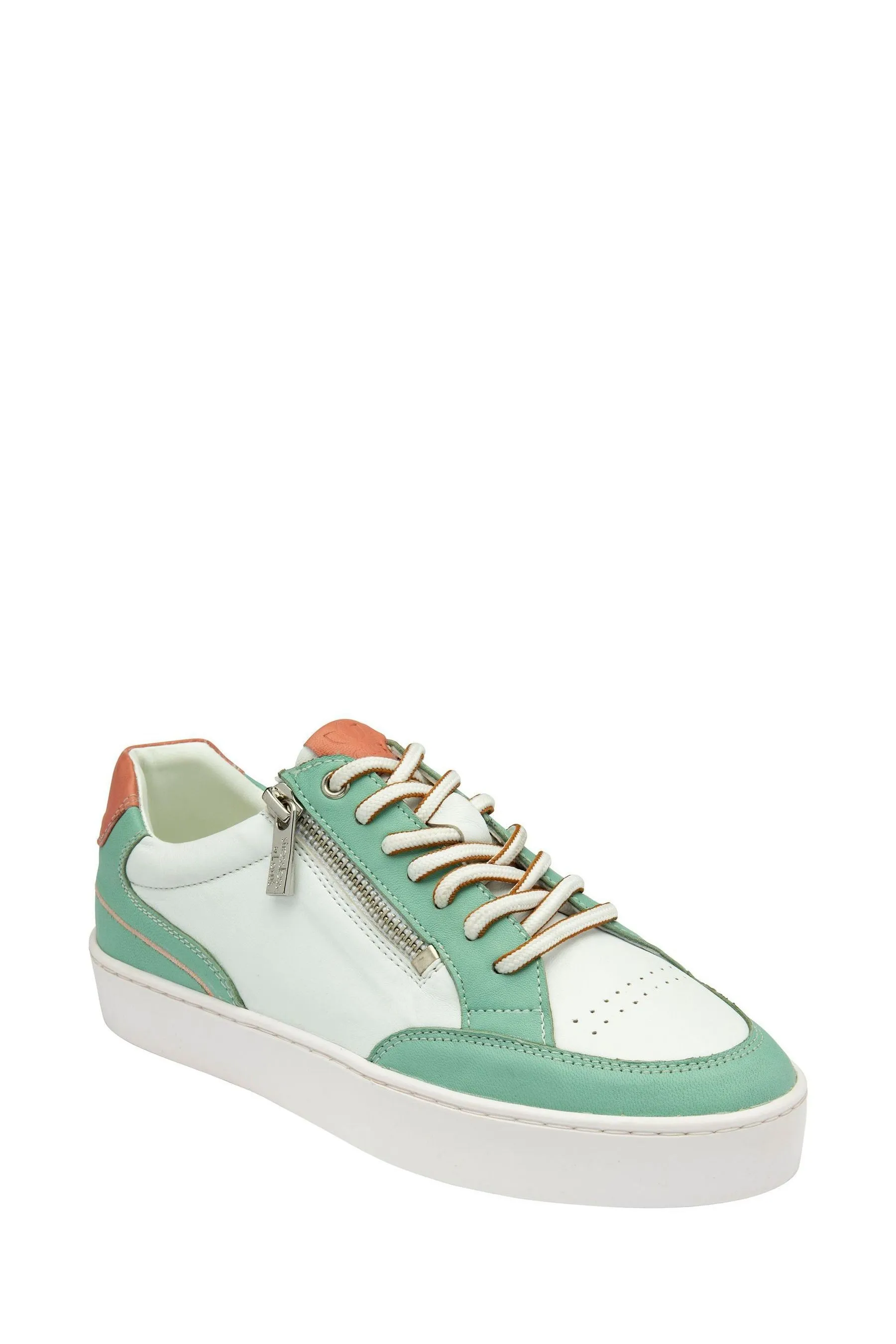 Lotus - Scarpe da ginnastica in pelle con zip