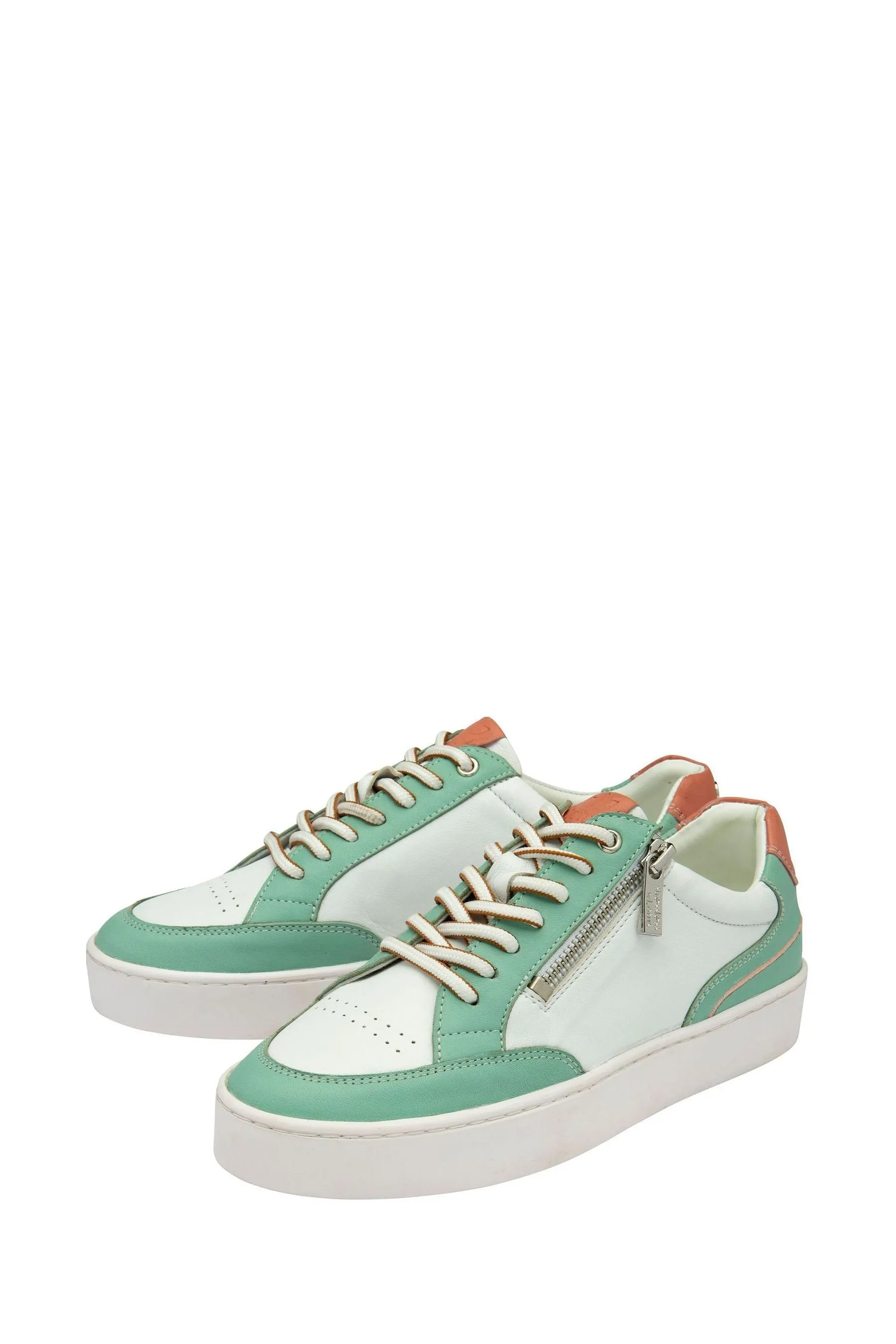 Lotus - Scarpe da ginnastica in pelle con zip