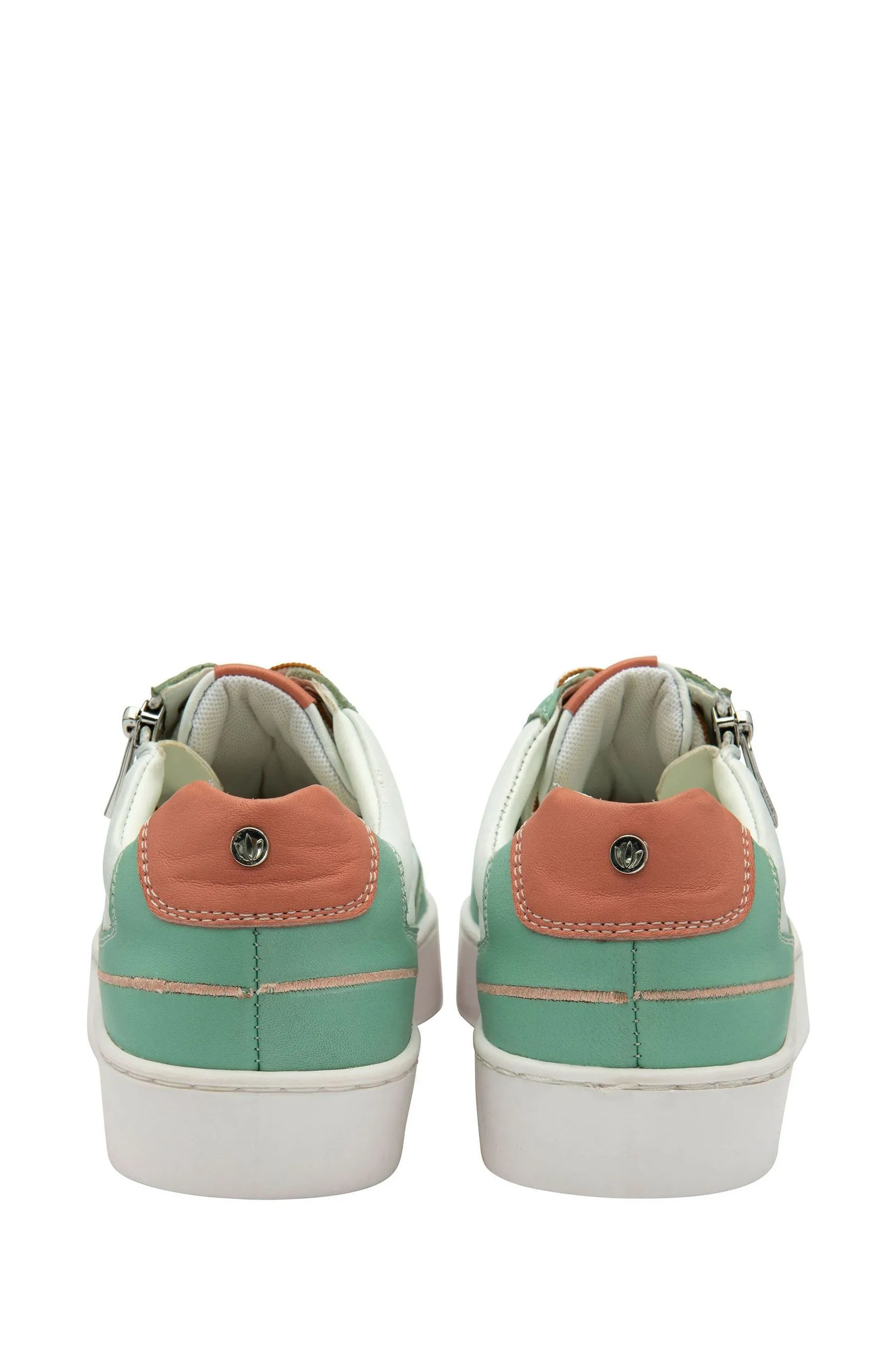 Lotus - Scarpe da ginnastica in pelle con zip
