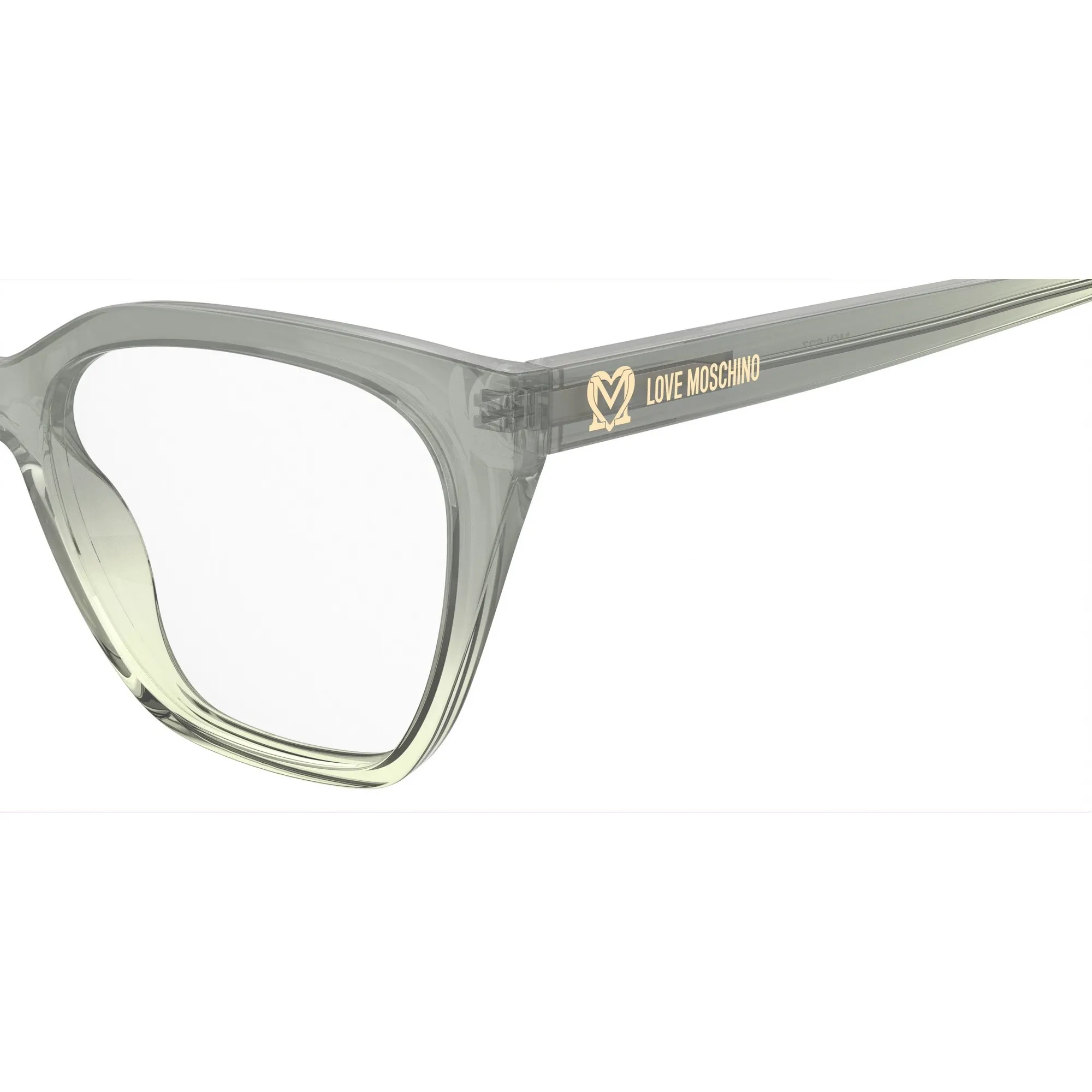   Love Moschino MOL627 - 1ED Verde | Occhiale Da Vista Donna 
