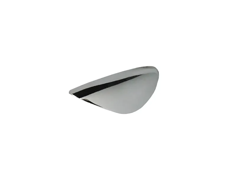 Maniglia per mobile 8 mm x 53 mm x 20 mm cromo lucido