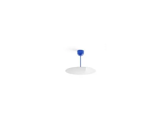 Millimetro Plafoniera H33 Ø50 Royal Blue/Mirror - Luceplan | Acquista online