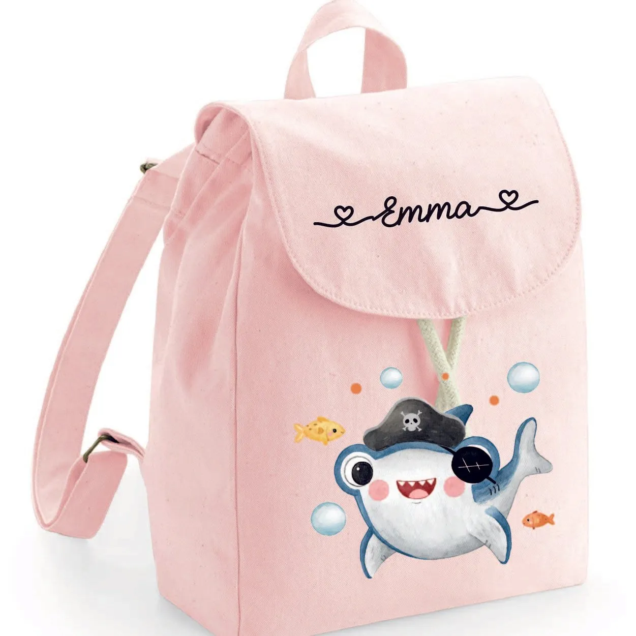 Mini Zaino in cotone Baby Shark