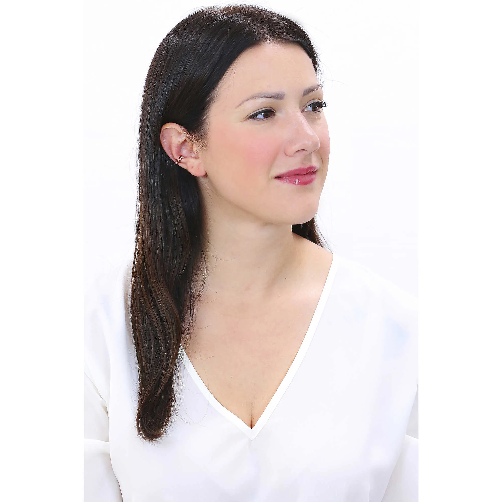Mono orecchino donna gioiello Rebecca Golden ear