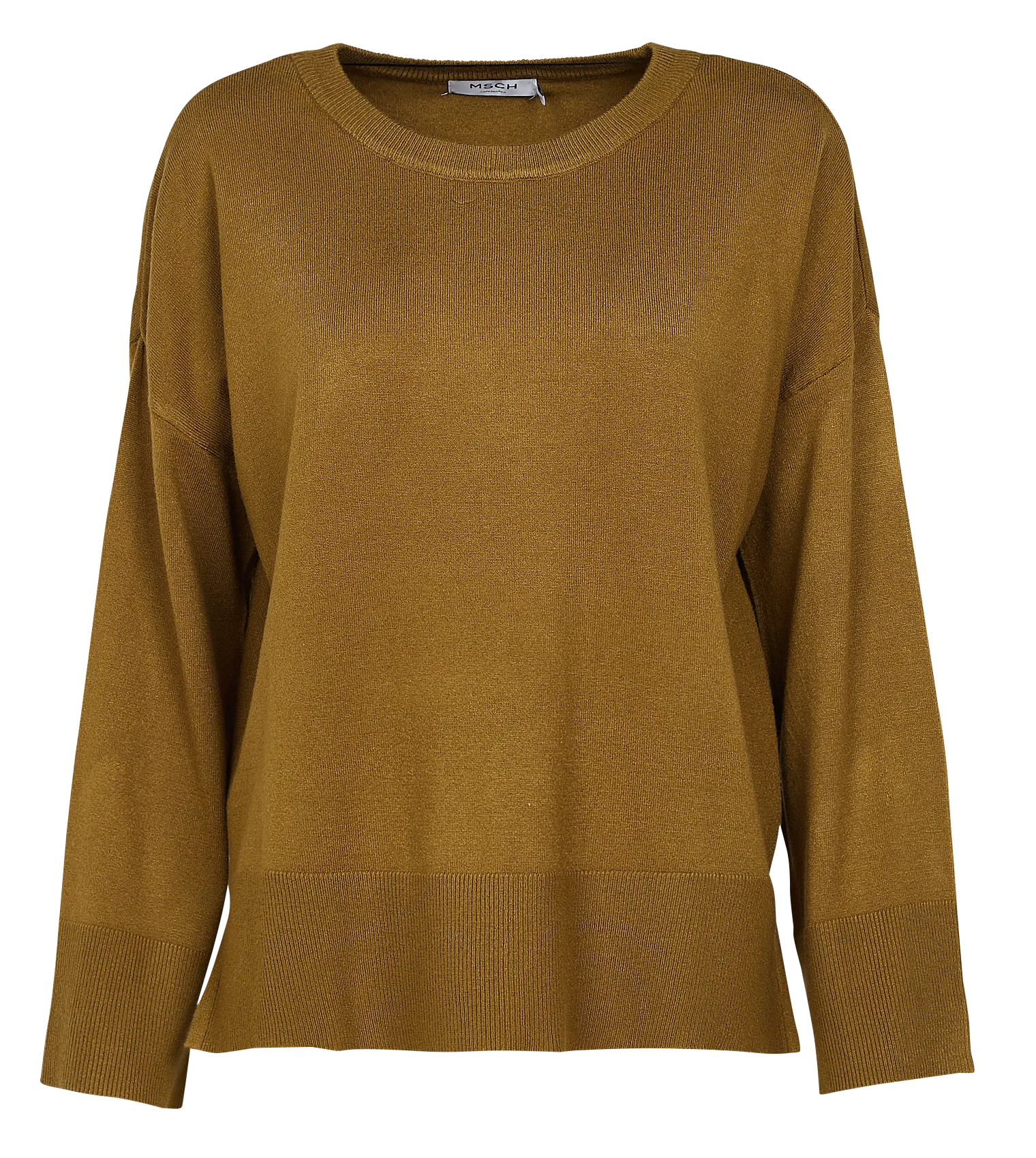  MOSS COPENHAGEN   DALINDA - Maglione scollo tondo in filato misto | Verde