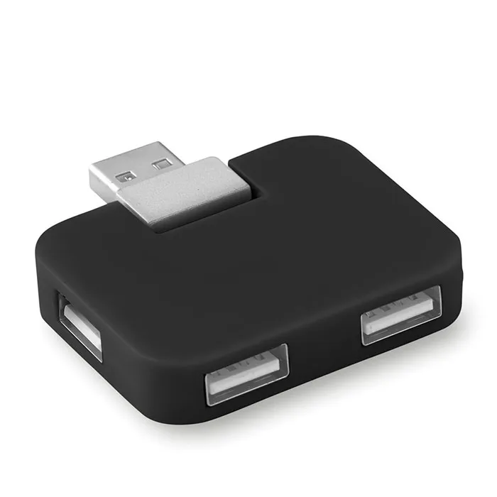 Multipresa USB SQUARE personalizzabile | GENERAL MARKETING