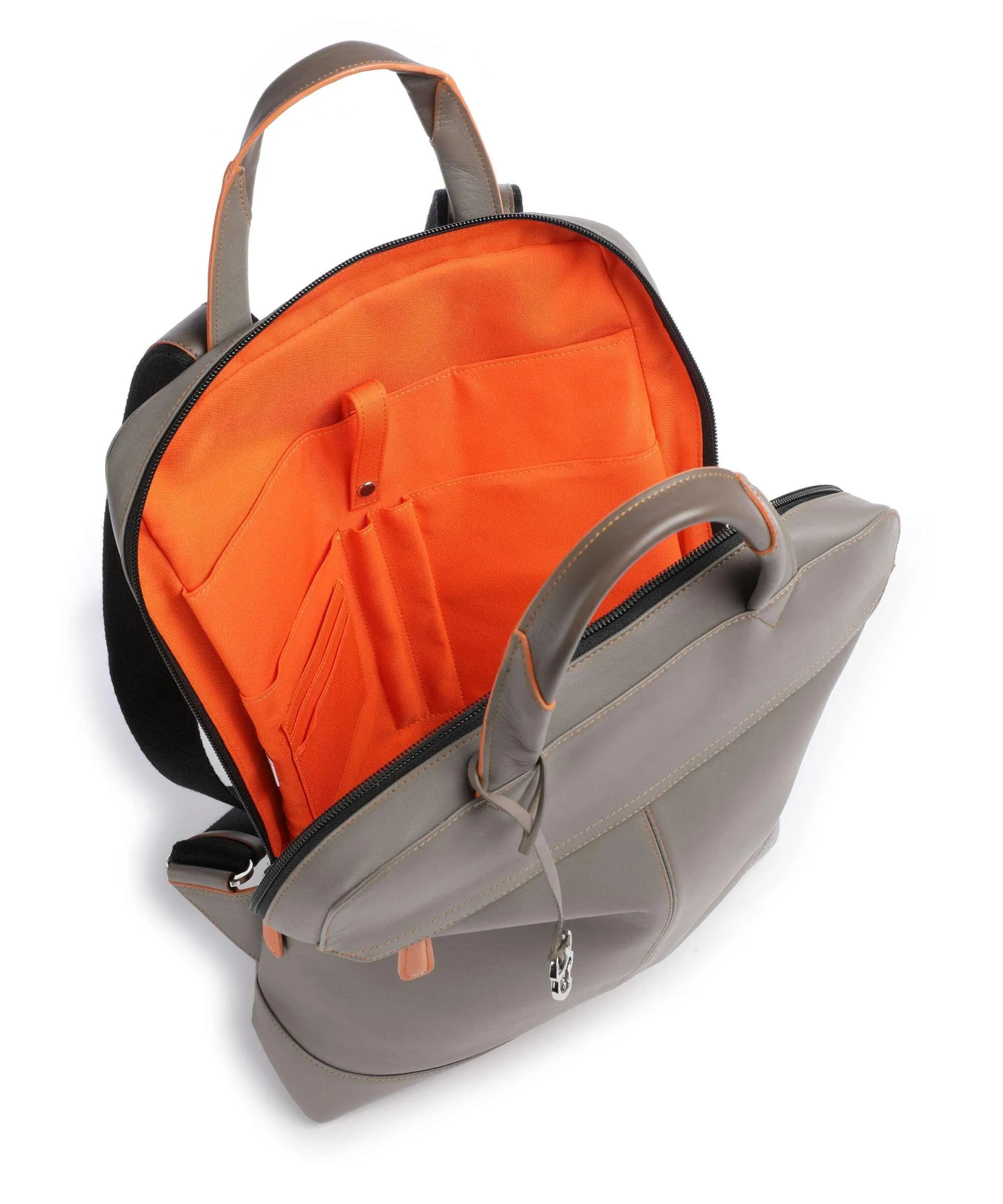  Mywalit Zaino 13″ pelle di vacchetta grana taupe  