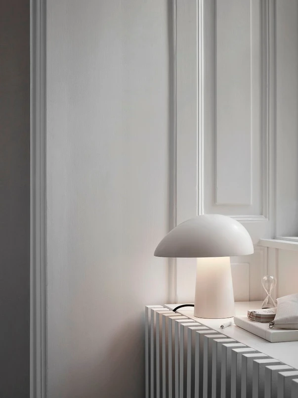 Night Owl Lampada da Tavolo Opaco Fumé Bianco - Fritz Hansen | Acquista online