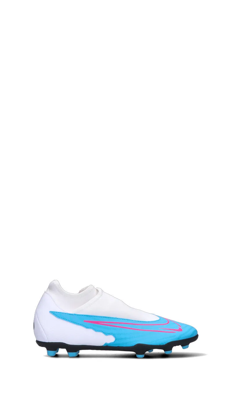 NIKE PHANTOM GX CLUB DF FG Scarpa calcio uomo bianca/azzurra
