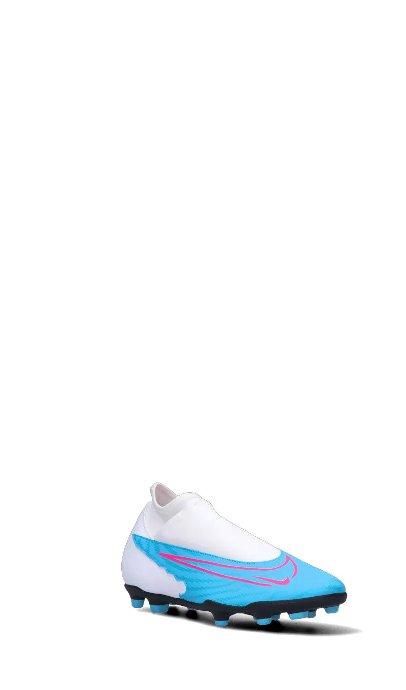 NIKE PHANTOM GX CLUB DF FG Scarpa calcio uomo bianca/azzurra
