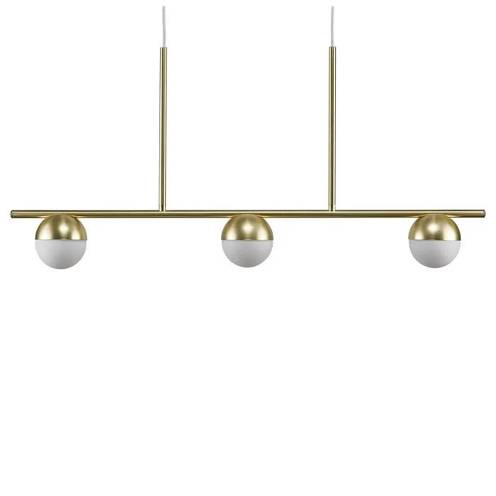 Nordlux CONTINA Lampada a Sospensione Ottone, 3-Luci