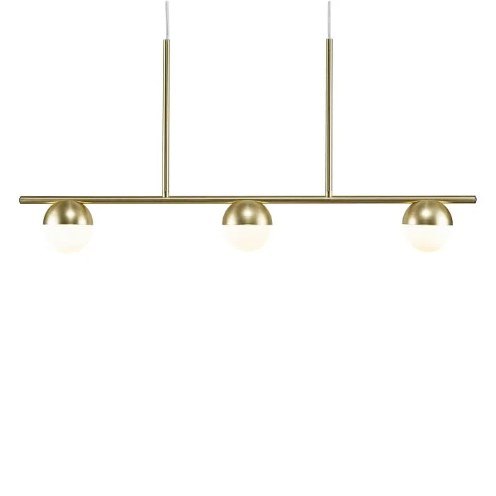 Nordlux CONTINA Lampada a Sospensione Ottone, 3-Luci