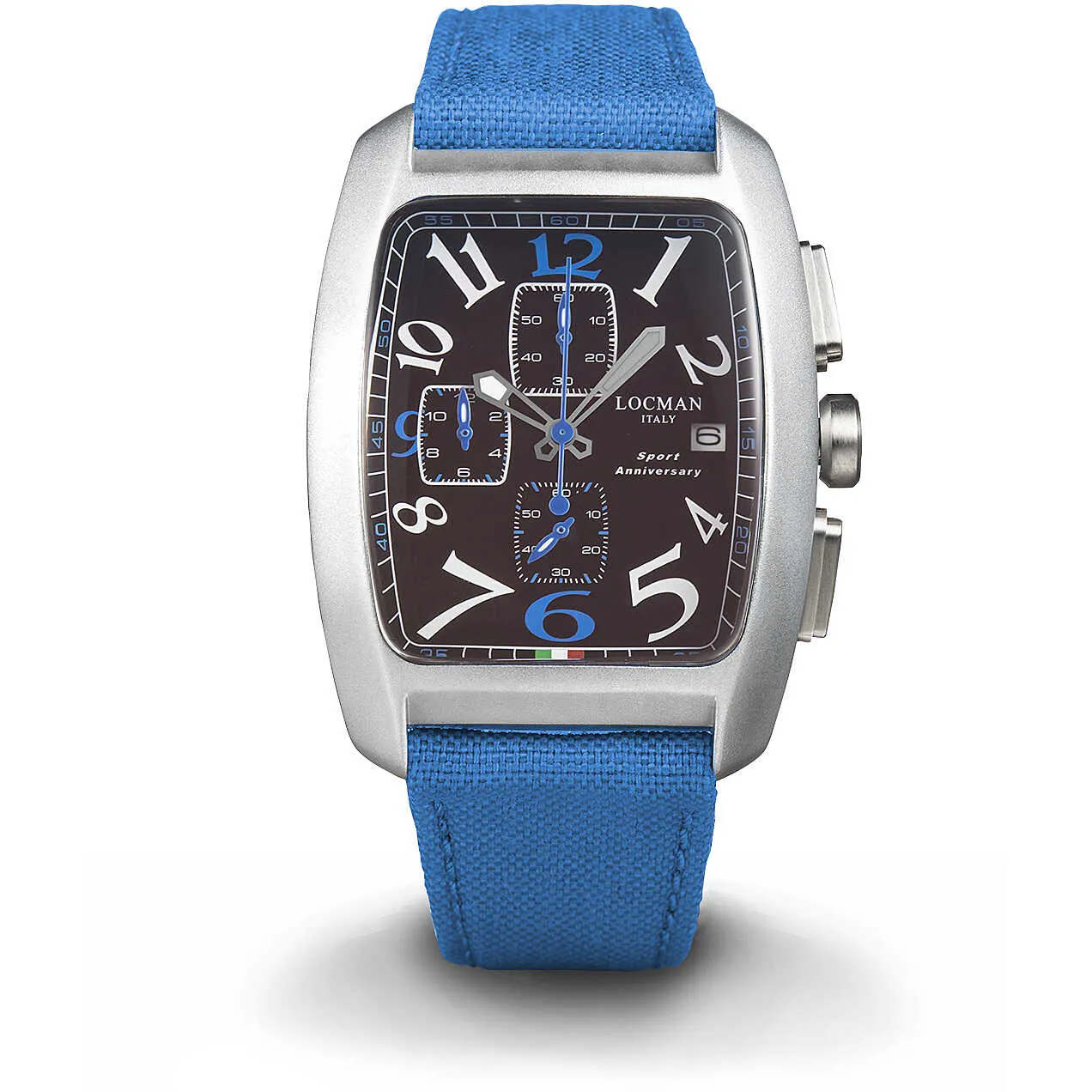 orologio solo tempo uomo Locman Sport Anniversary - 0470L01S-LLBKSKCS