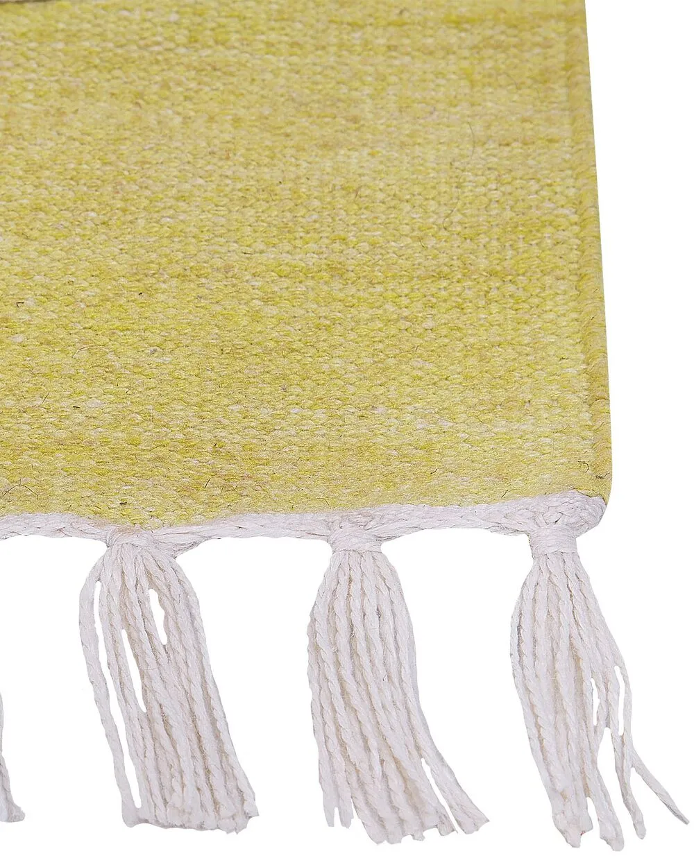 Outdoor Area Rug 140 x 200 cm Yellow YAVU