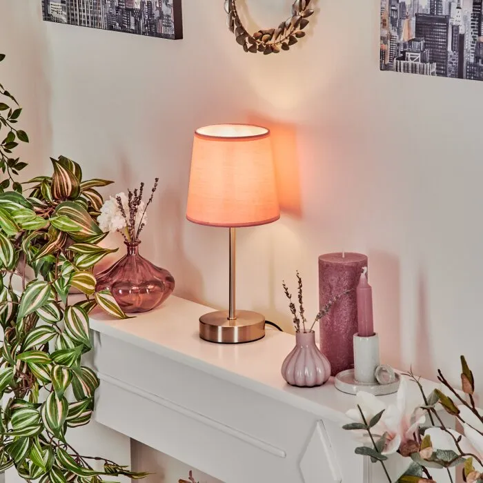 Paao Lampada da tavolo Nichel opaco, 1-Luce