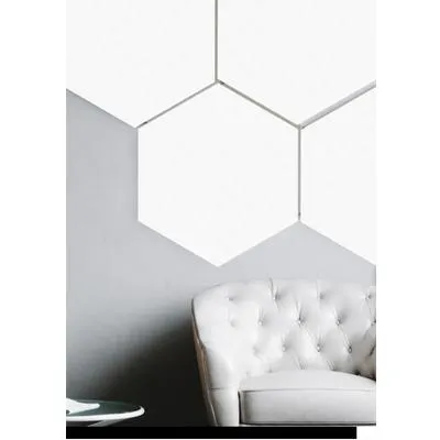 Pannello acustico fonoassorbente ecologico ZENGO! bianco a parete