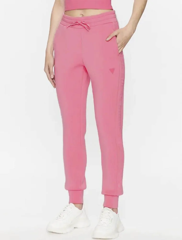 Pantalone In Felpa Sport Guess - Pink