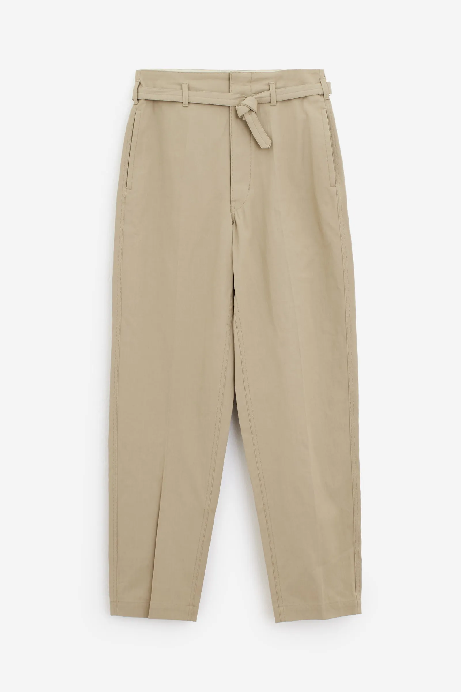 Pantalone LOOSE CHINO in cotone beige