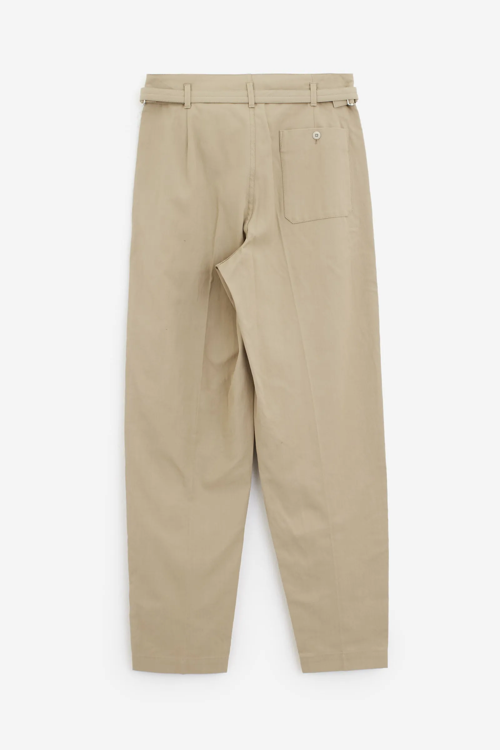 Pantalone LOOSE CHINO in cotone beige