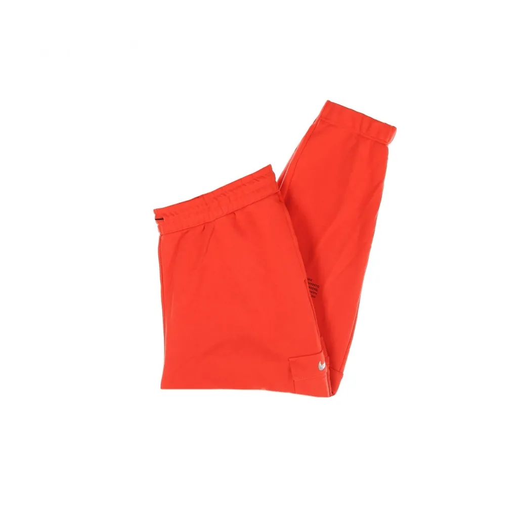 pantalone tuta leggero donna sportswear swoosh pant plus LT CRIMSON/BLACK