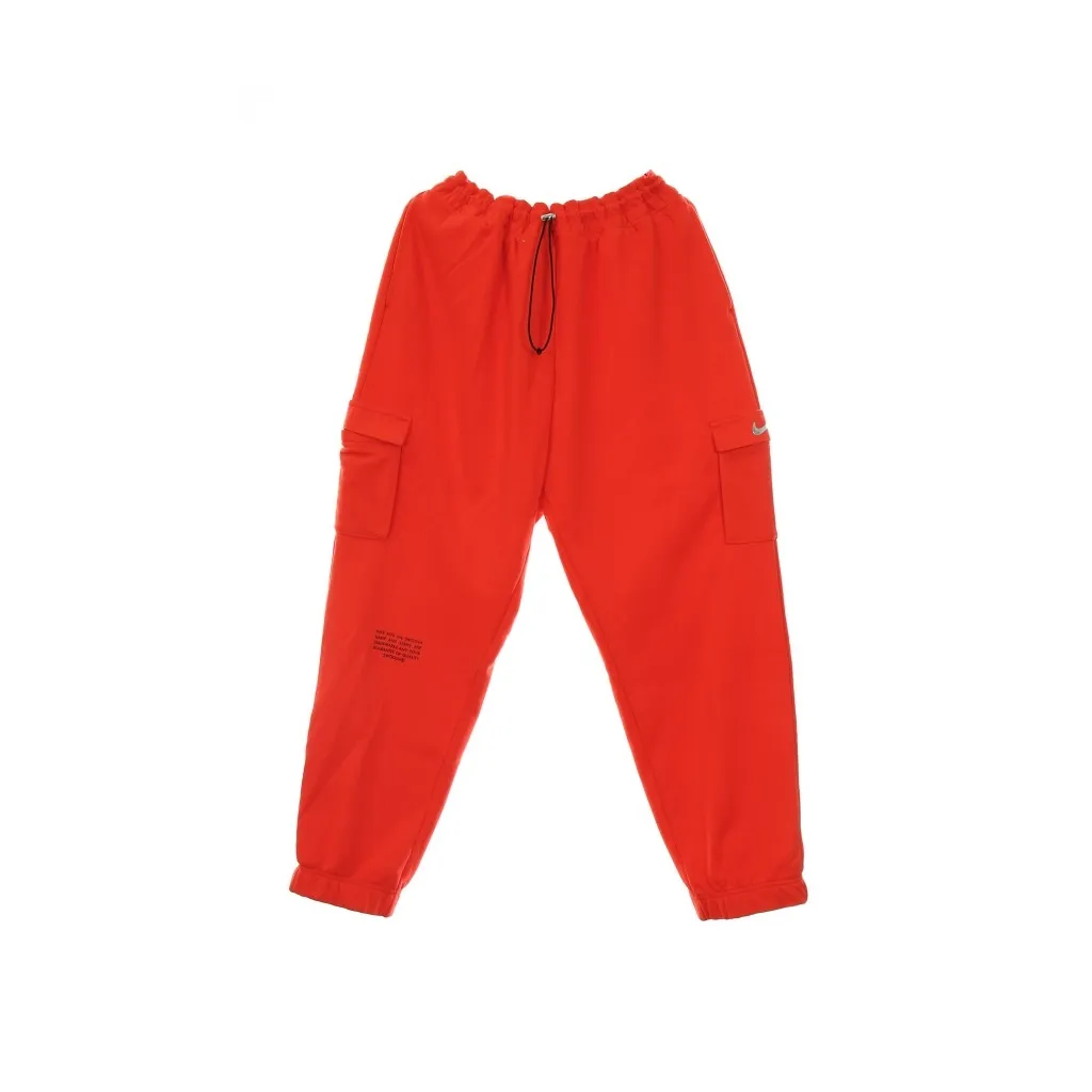 pantalone tuta leggero donna sportswear swoosh pant plus LT CRIMSON/BLACK