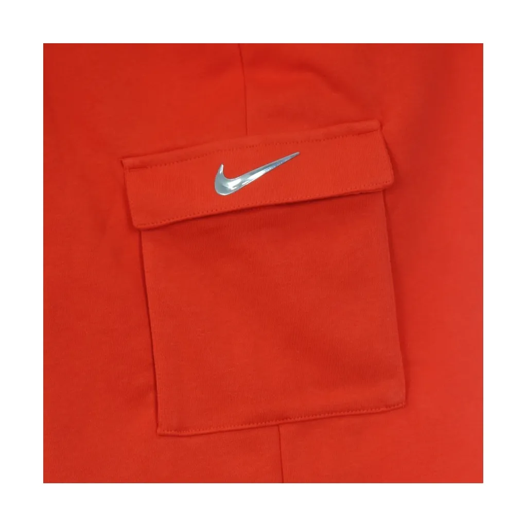 pantalone tuta leggero donna sportswear swoosh pant plus LT CRIMSON/BLACK