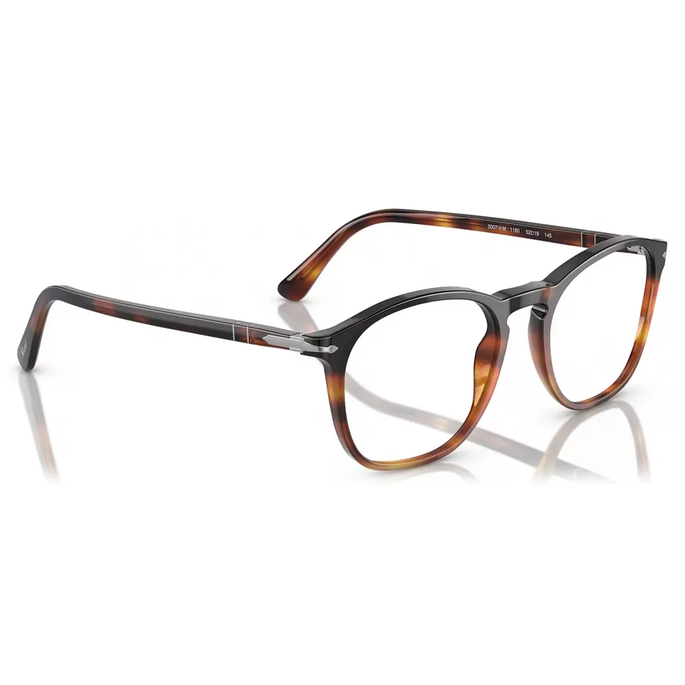 Persol - PO3007VM - Tartarugato Scuro Marrone Chiaro - Occhiali da Vista - Persol Eyewear