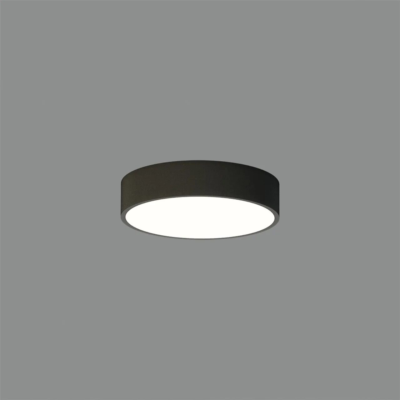 Piccola Plafoniera Led 12w 3000k o 4000k London Nera Ø20 cm ACB
