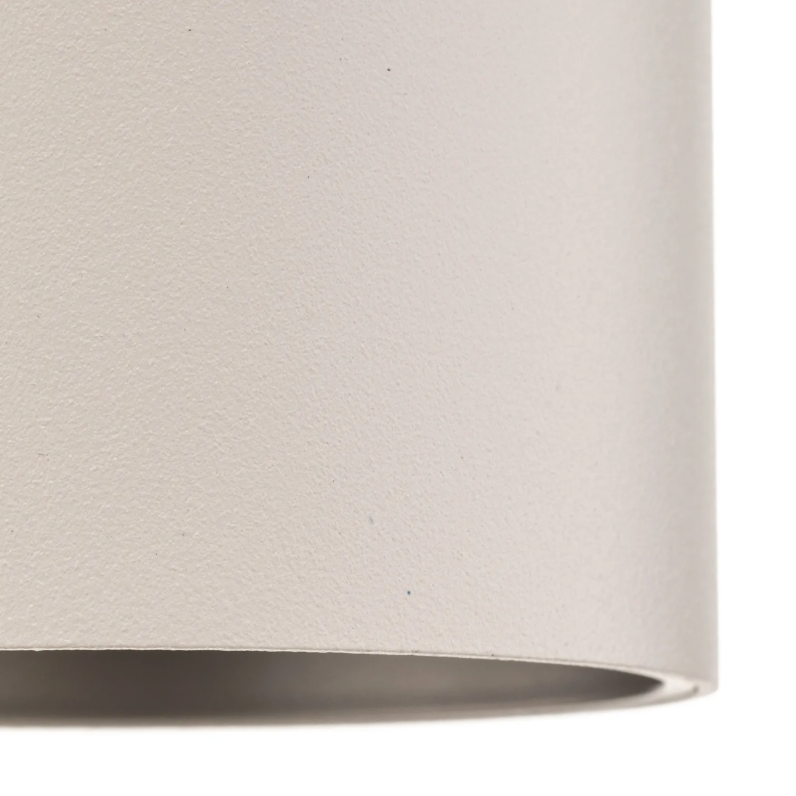 Plafoniera Eye Tone, bianco/argento