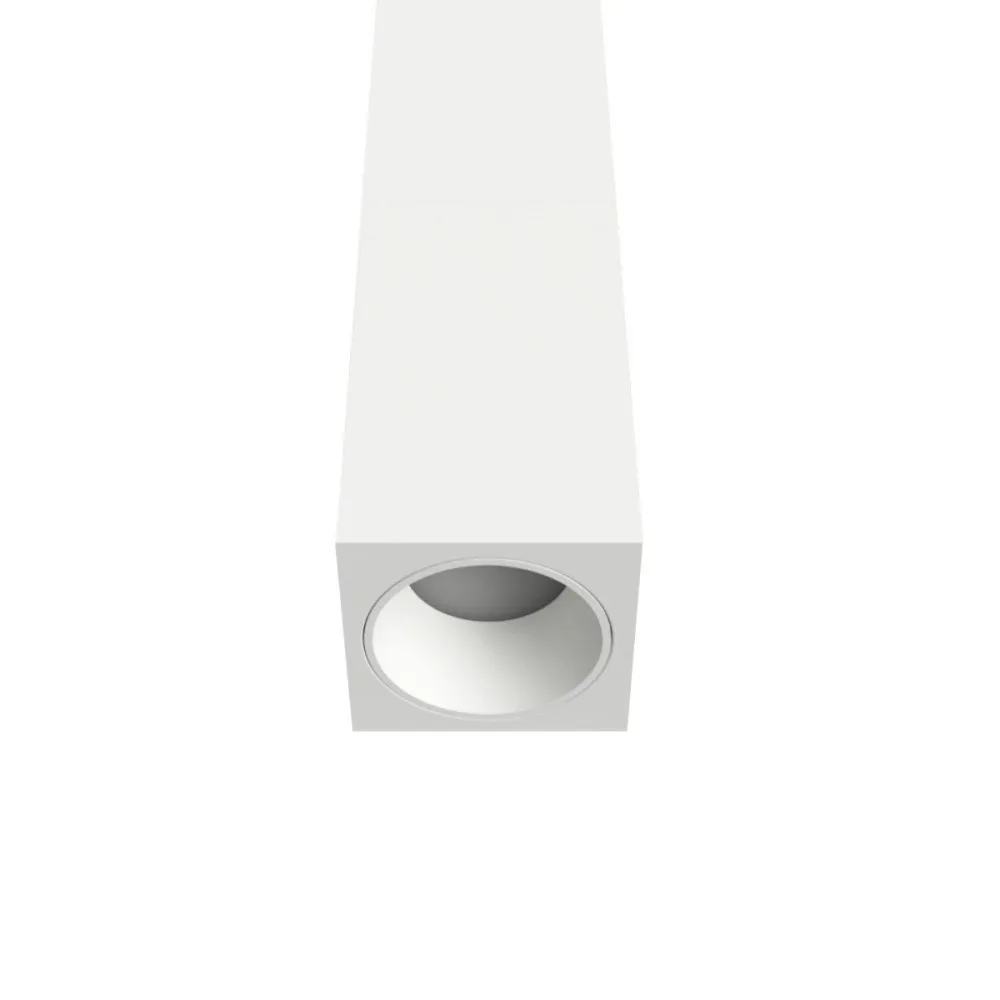 Plafoniera moderna Lampadari Bartalini NIWT SHORT B GU10 LED gesso verniciabile metallo