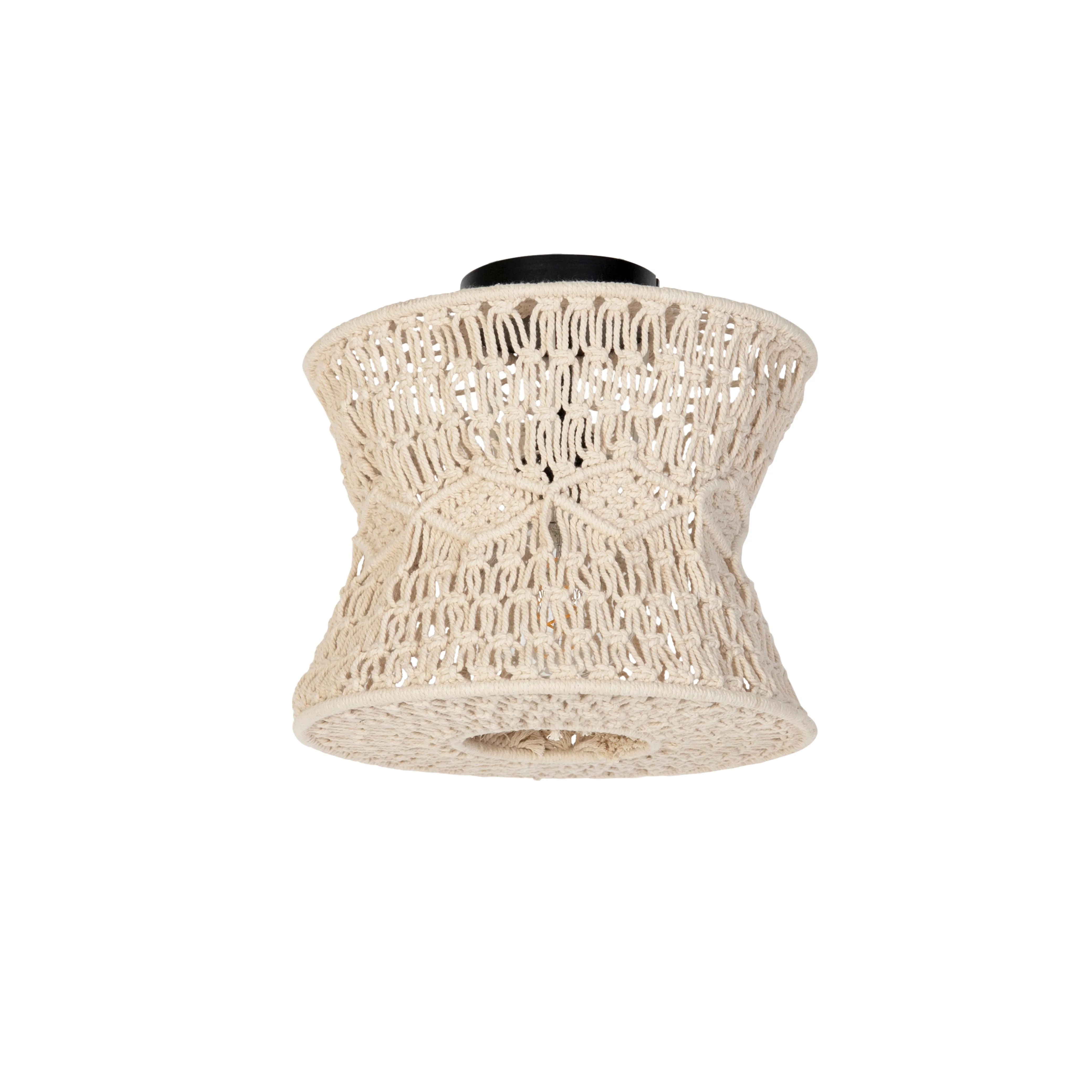 Plafoniera orientale grigia 30 cm - Leonard