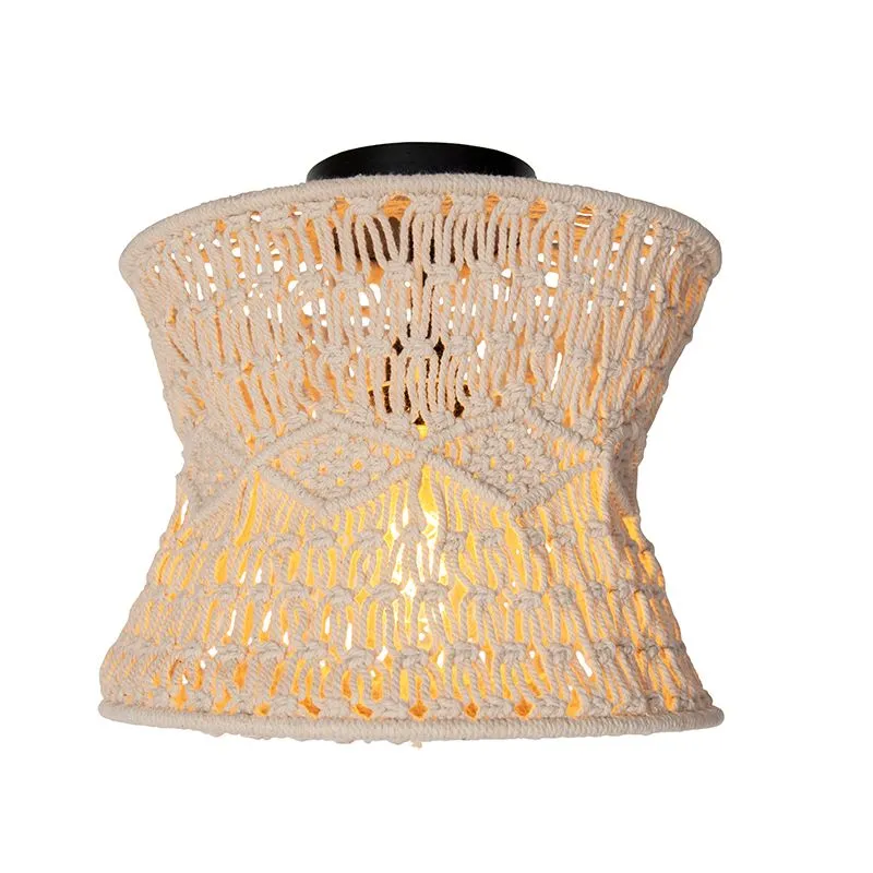 Plafoniera orientale grigia 30 cm - Leonard