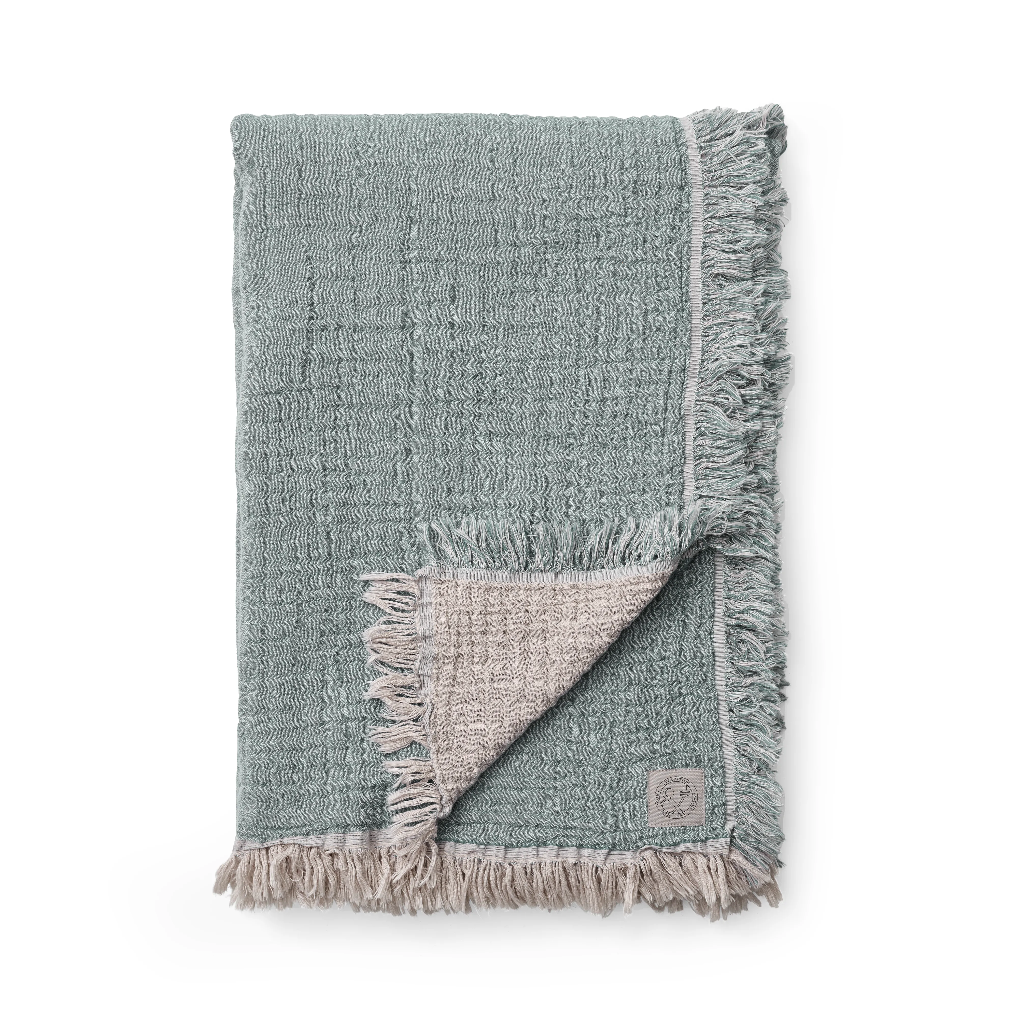 Plaid in cotone Collect SC32 140x210 cm.iq{font-size:18px}Cloud & sage