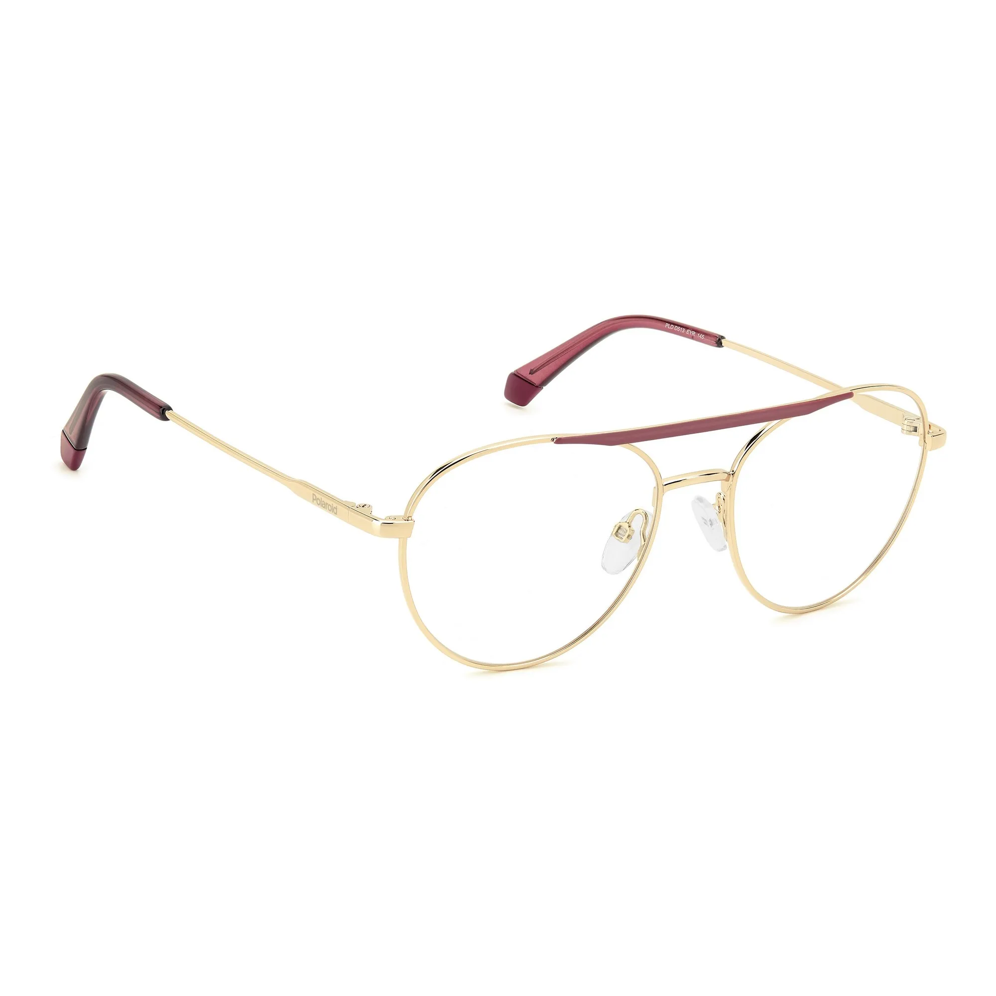   Polaroid PLD D513 - EYR Oro Rosa | Occhiale Da Vista Unisex 