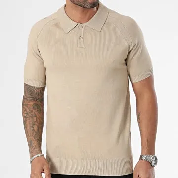Polo a maniche corte Beige