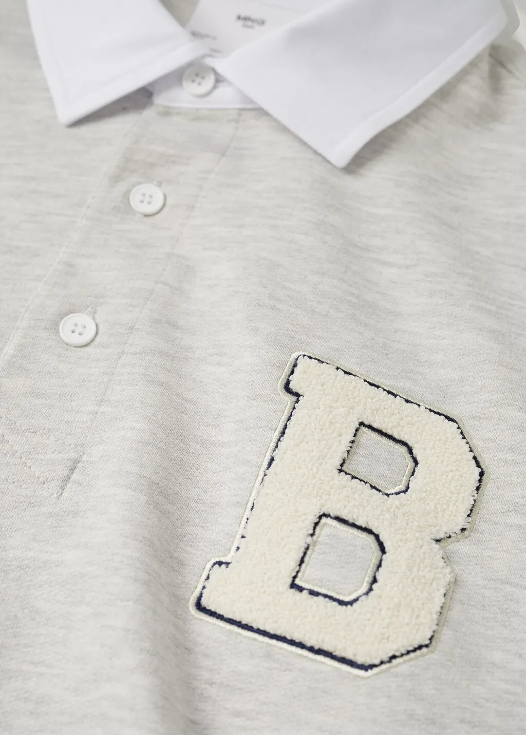 Polo cotone toppa