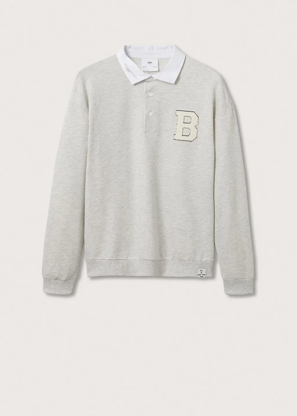 Polo cotone toppa
