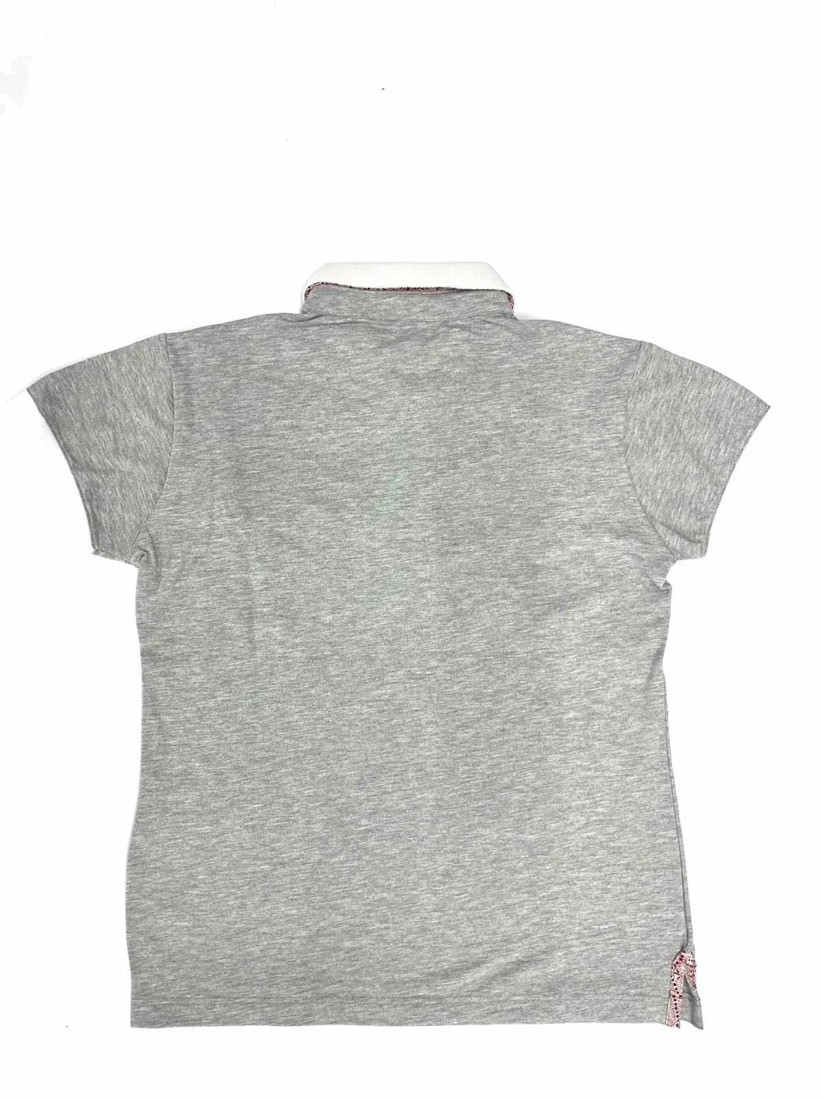 POLO GRIGIA IN COTONE