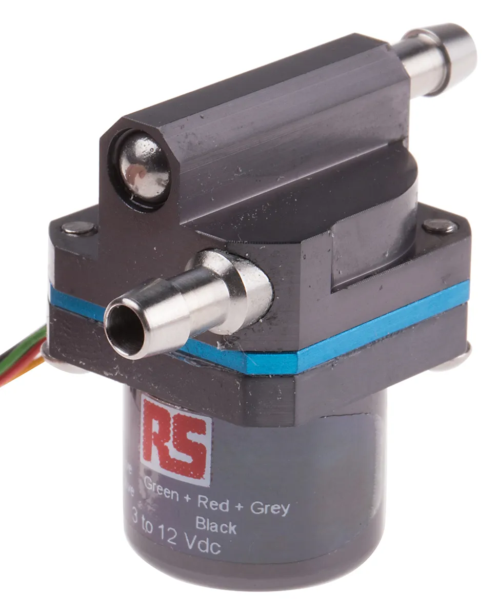 Pompa per acqua RS PRO, 1150ml/min, 380 mbar, 12 V, accoppiamento Diretto