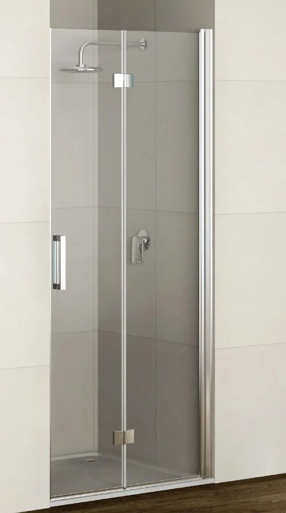 Porta pieghevole dx doccia Real 77,5/79 cm bianco