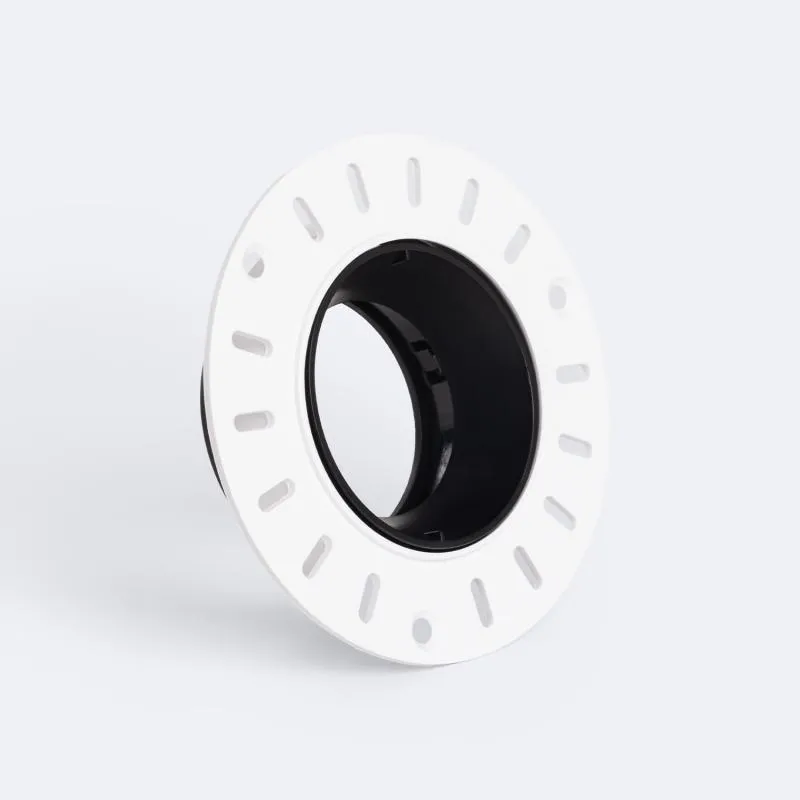 Portafaretto Downlight Circolare Integrazione Cartongesso  Lampadina LED GU10 / GU5.3 Foro Ø70 mm Suefix
