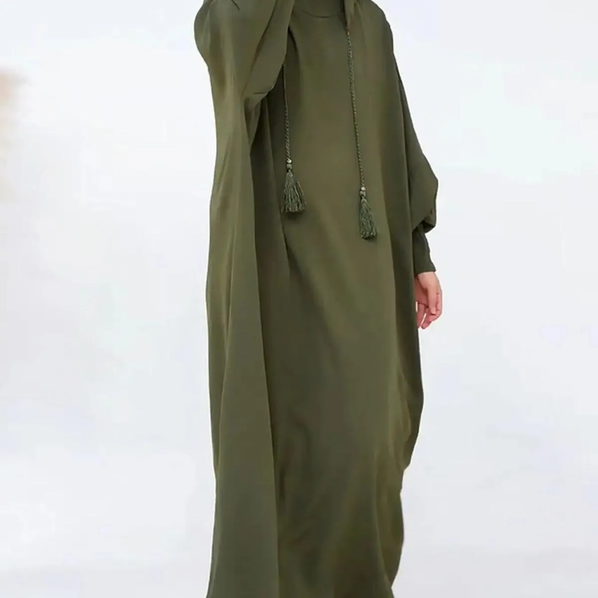 Ramadan Niqab Khimar Musulmano Abaya Dubai Turchia Islam Preghiera Abiti Abiti africani Per le donne Abito Caftano Robe Femme Mu