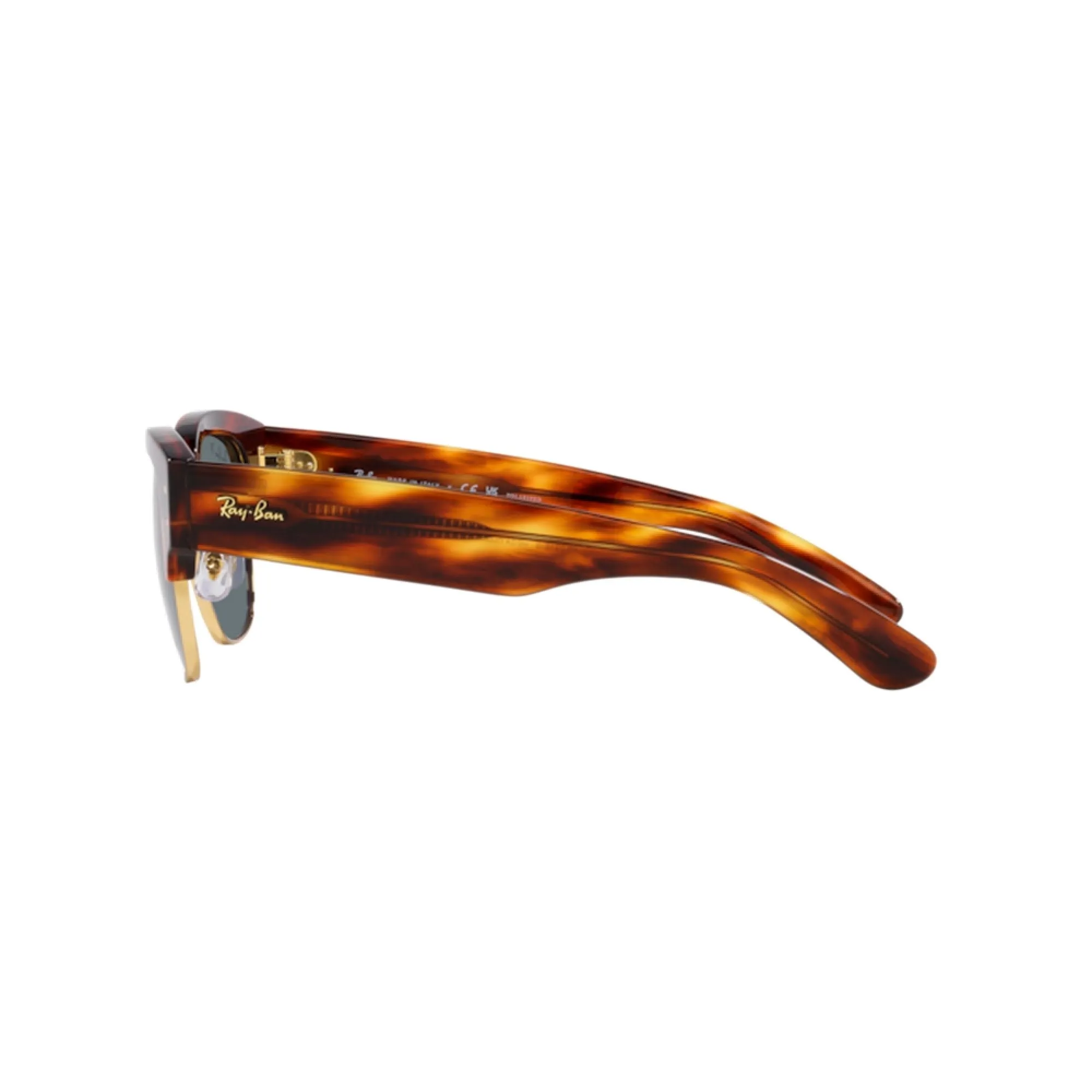   Ray-Ban RB 0316S Mega Clubmaster 954/3R Striped Havana | Occhiale Da Sole Unisex 