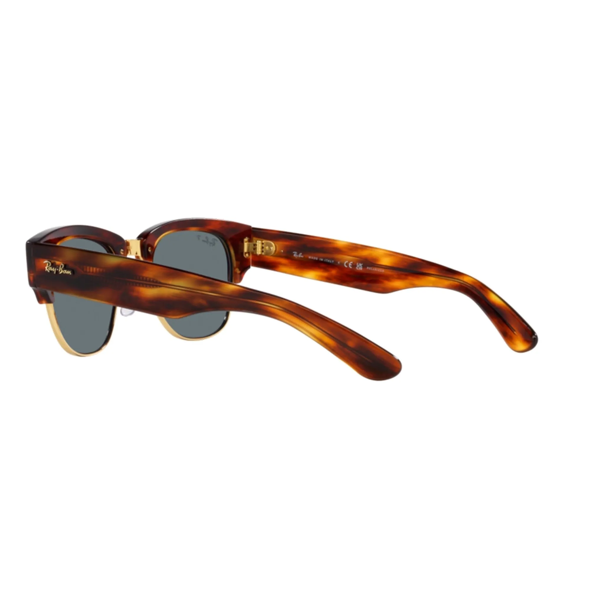   Ray-Ban RB 0316S Mega Clubmaster 954/3R Striped Havana | Occhiale Da Sole Unisex 
