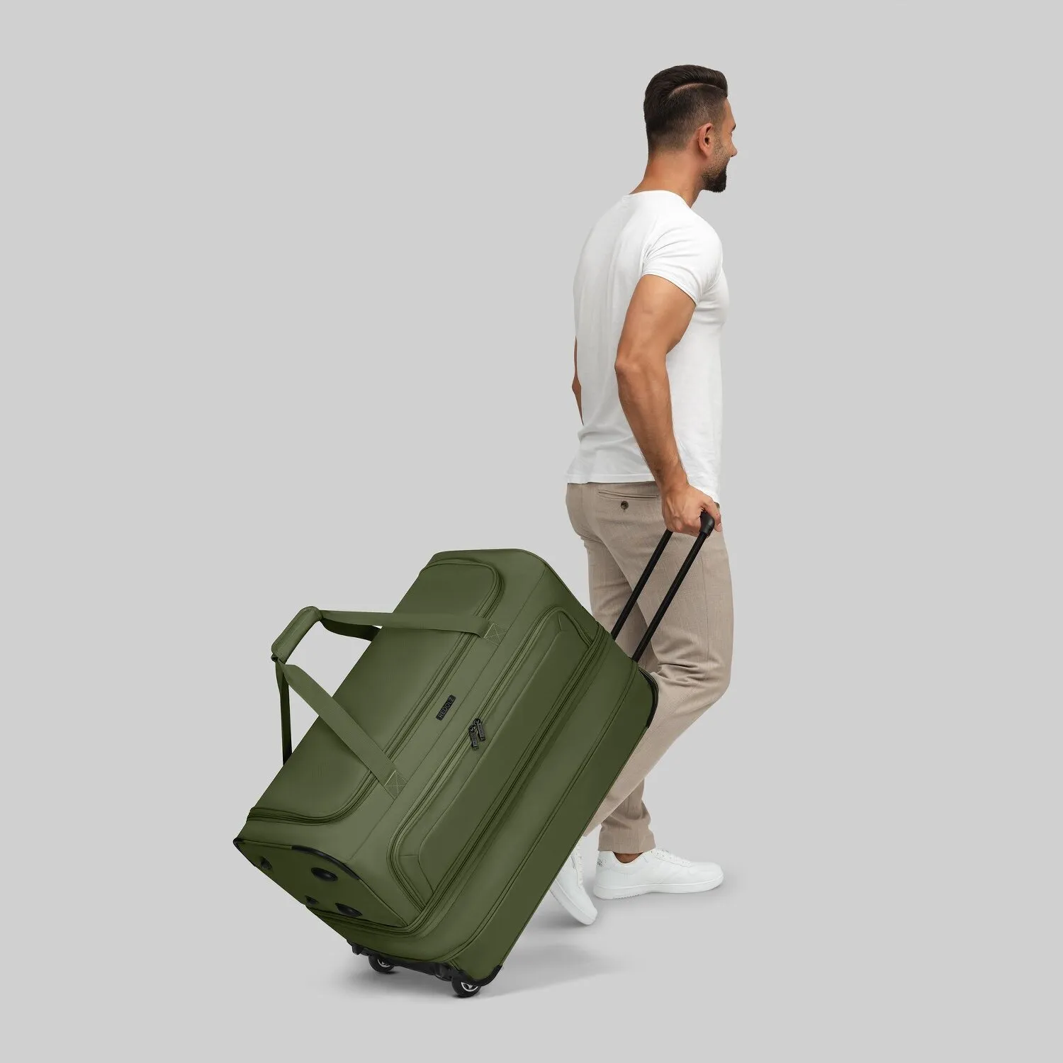 Redolz Duffle Essentials Borsa da viaggio a 2 ruote 70 cm L con patta di espansione