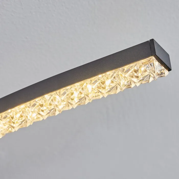 Rheinfelden Plafoniera LED con effetto brillante, Chiaro, 1-Luce