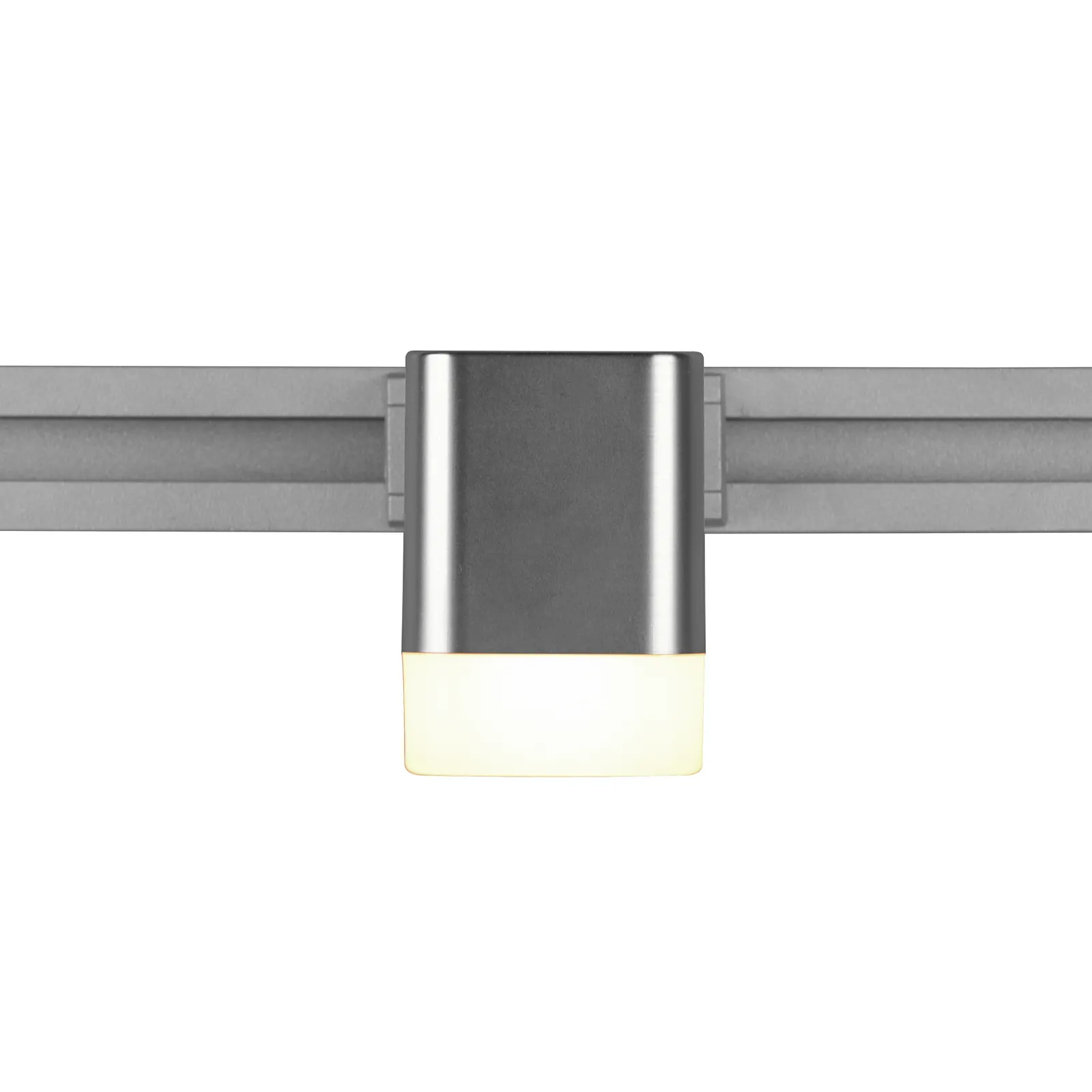 Roubaix DUOline Faretto a binario LED, nichel opaco