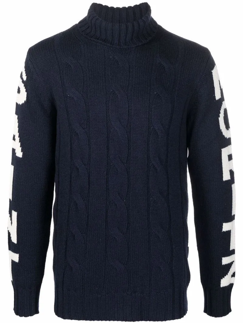 Saint Barth Cable Sweater / Blue