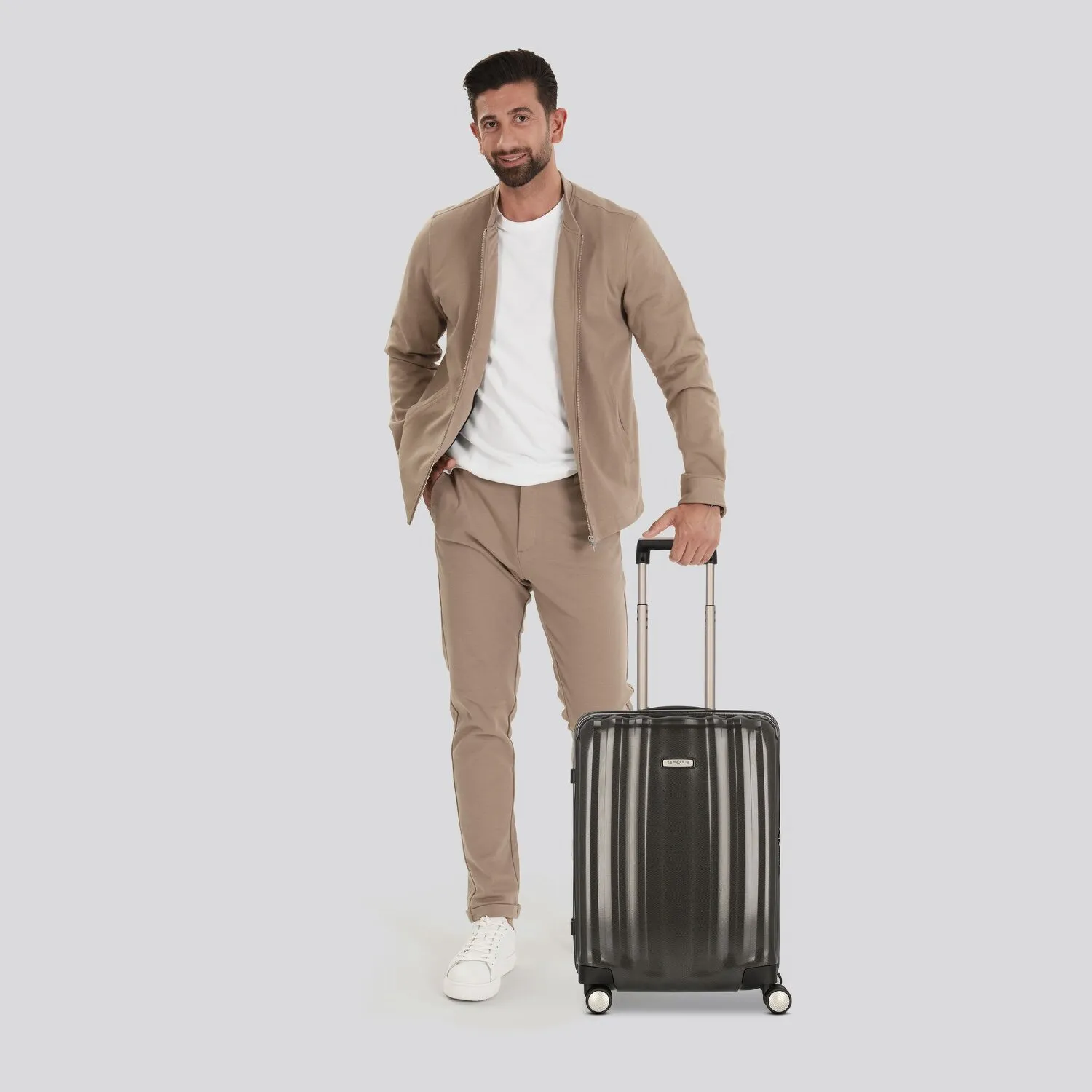 Samsonite Lite Cube Spinner Trolley da cabina a 4 ruote 55 cm